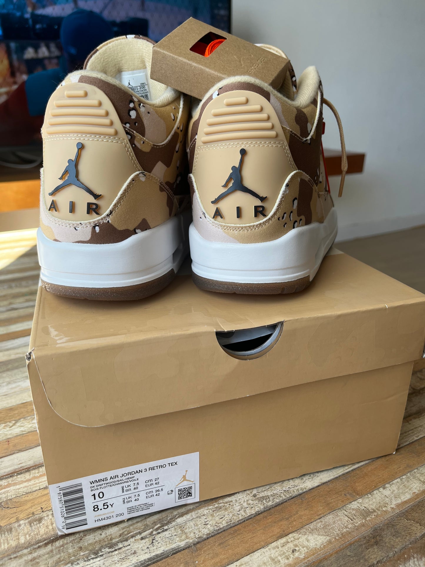 Jordan 3 desert camo
