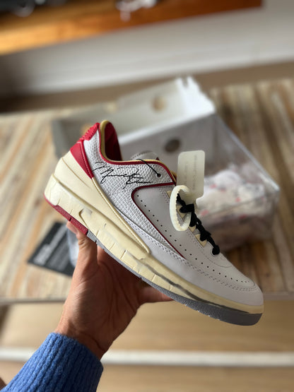 Jordan retro 2 x off white