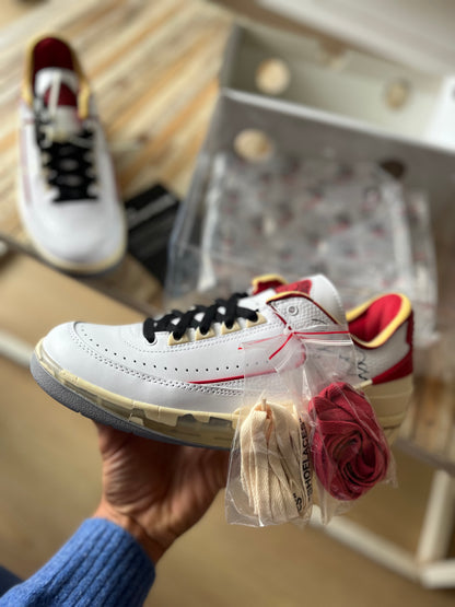 Jordan retro 2 x off white