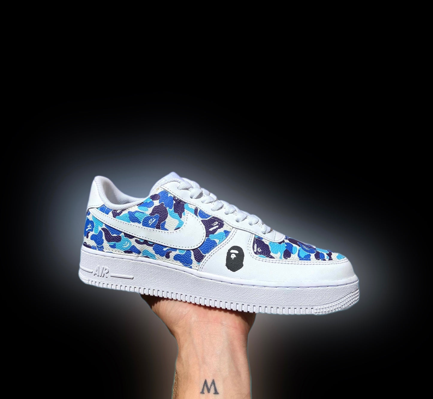 AF1 Bape Camo Blue